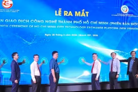 Sàn giao dịch công nghệ Thành phố Hồ Chí Minh. (Nguồn: SGGP)