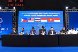 Các nước nhóm họp nhằm thống nhất các nội dung liên quan. (Nguồn: Cục Thể thao)