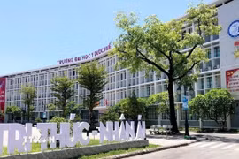 Toàn cảnh Trường Đại học Y - Dược, Đại học Huế. (Ảnh: TTXVN phát)