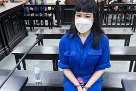 Bị cáo Vũ Thị Thu Nhung.