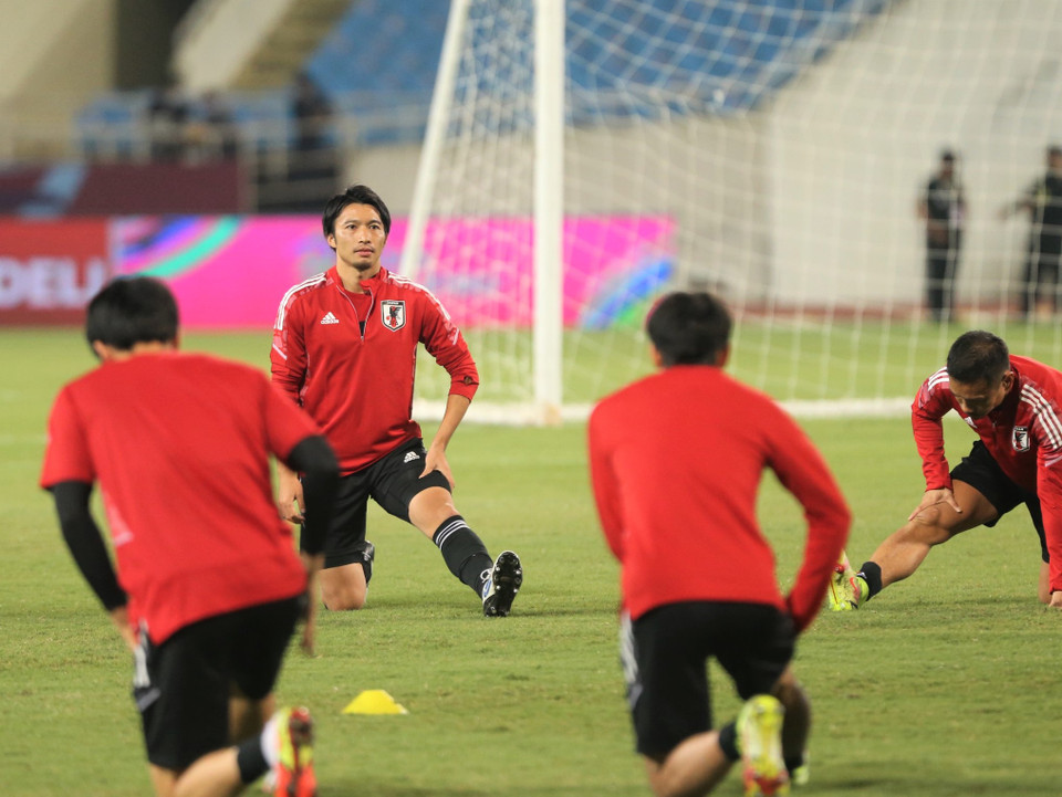 Bên cạnh Minamino, tuyển Nhật Bản cũng không thiếu những ngôi sao khác đang thi đấu ở các giải đấu hàng đầu châu Âu. Họ sẽ rất mạnh khi đặt quyết tâm giành 3 điểm sau chuỗi kết quả chưa như ý tại vòng loại thứ ba World Cup 2022. (Ảnh: PV/Vietnam+)