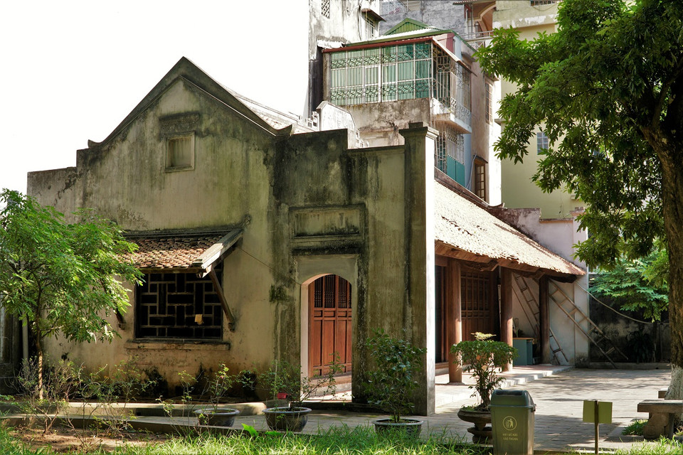 Gian bên trái của đền. (Ảnh: Vietnam+)