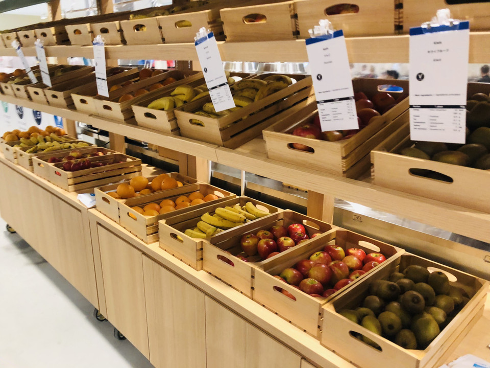 Theo ghi nhận của phóng viên thuộc Đoàn thể thao Việt Nam, các món ăn tại Olympic Tokyo 2020 phù hợp với các vận động viên, huấn luyện viên Việt Nam. (Ảnh: Thu Sâm) 