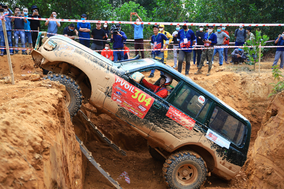 Trong hai ngày trước giải, Ban tổ chức đã tổ chức xét nghiệm cho toàn bộ 300 thành viên Ban tổ chức, Ban điều hành giải, các đơn vị báo chí, truyền hình đăng ký tham dự giải và các vận động viên. (Ảnh: Hoài Nam/Vietnam+)