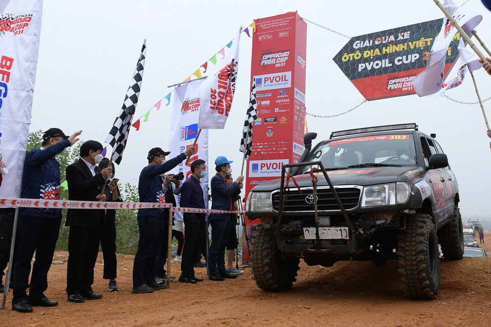 Trong mùa giải lần thứ 13, lần đầu tiên 6 bài thi sẽ diễn ra cùng lúc trên 6 đường đua thay vì chỉ 4 bài như trước đây. Giải tiếp tục duy trì 4 phân hạng: Bán tải Việt Nam, Cơ bản, Nâng cao và Mở rộng. (Ảnh: Hoài Nam/Vietnam+)