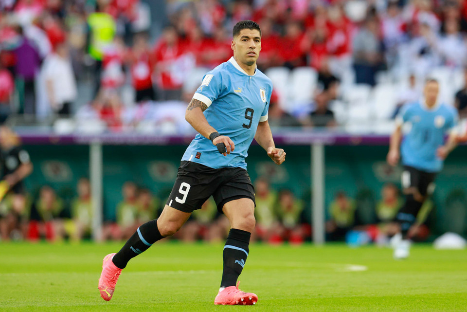 Tuy nhiên, sự vô duyên của hàng công gồm tiền đạo Darwin Nunez, Suarez và Cavani đã khiến Uruguay không thể tạo khác biệt. (Ảnh: Hải An/Vietnam+) 