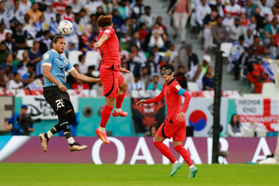 Tuy nhiên, do chưa đạt thể trạng tốt nhất, Son Heung-min không tạo ra quá nhiều nguy hiểm và chỉ có một cú sút trong cả trận đấu. (Ảnh: Hải An/Vietnam+) 