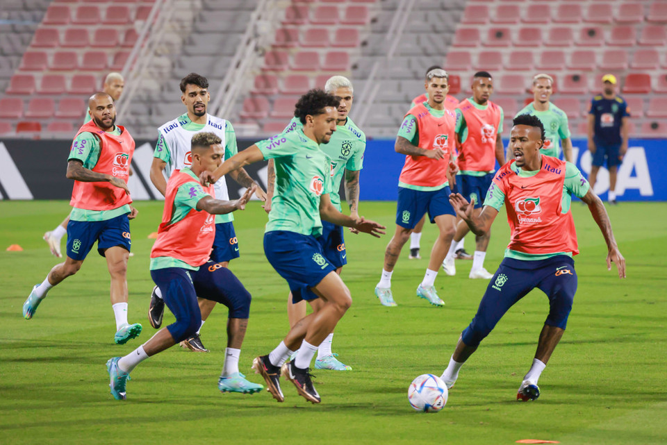 Đội hình tuyển Brazil được định giá đắt thứ hai tại World Cup 2022, vào khoảng 1,455 tỷ euro. (Ảnh: Hải An/Vietnam+) 