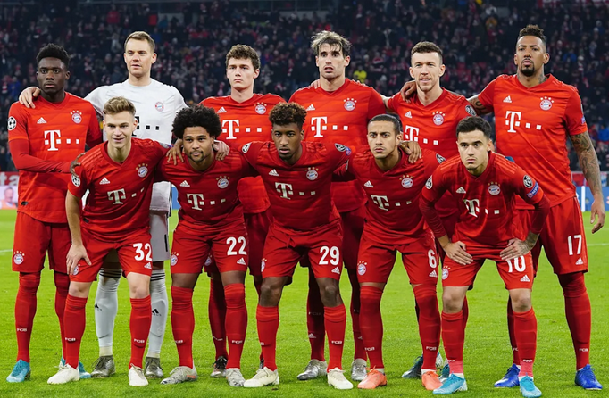 Bayern đã thắng cả 6 trận đấu tại vòng bảng Champions League 2019-2020, giành được 18 điểm tuyệt đối, ghi 24 bàn thắng, chỉ để lọt lưới 5 bàn. (Ảnh: Nguồn Fcb.de)