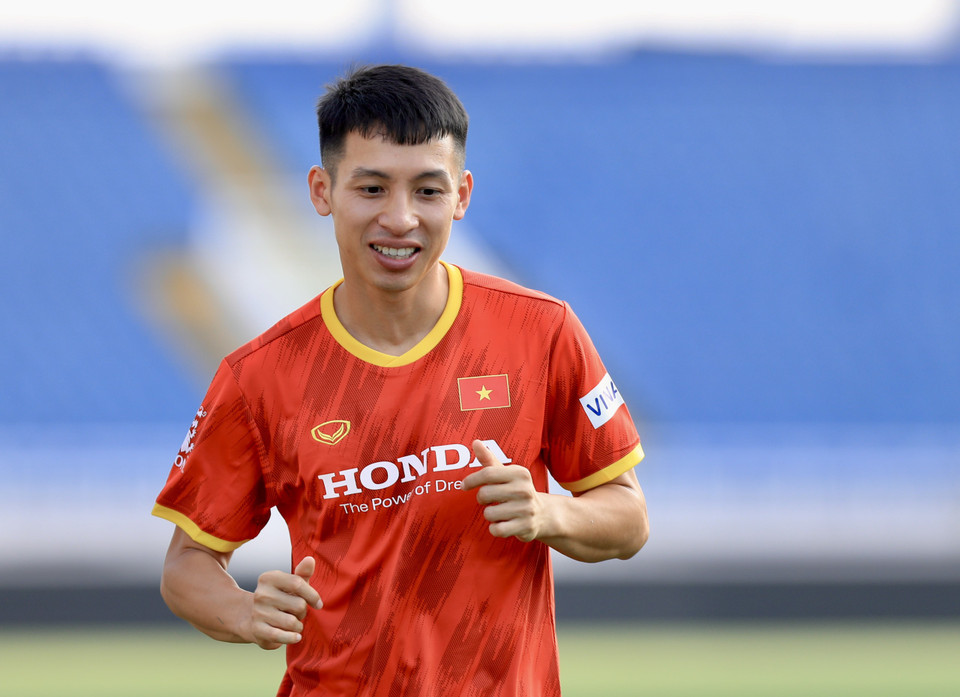 Trận đấu này giúp đội tuyển Việt Nam chuẩn bị tốt hơn cho AFF Cup 2022. (Ảnh: PV/Vietnam+)