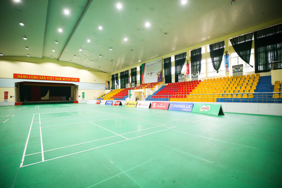 Những năm qua, địa điểm này từng đăng cai tổ chức giải đấu thể thao quan trọng của thành phố Hà Nội và toàn quốc. (Ảnh: PV/Vietnam+)