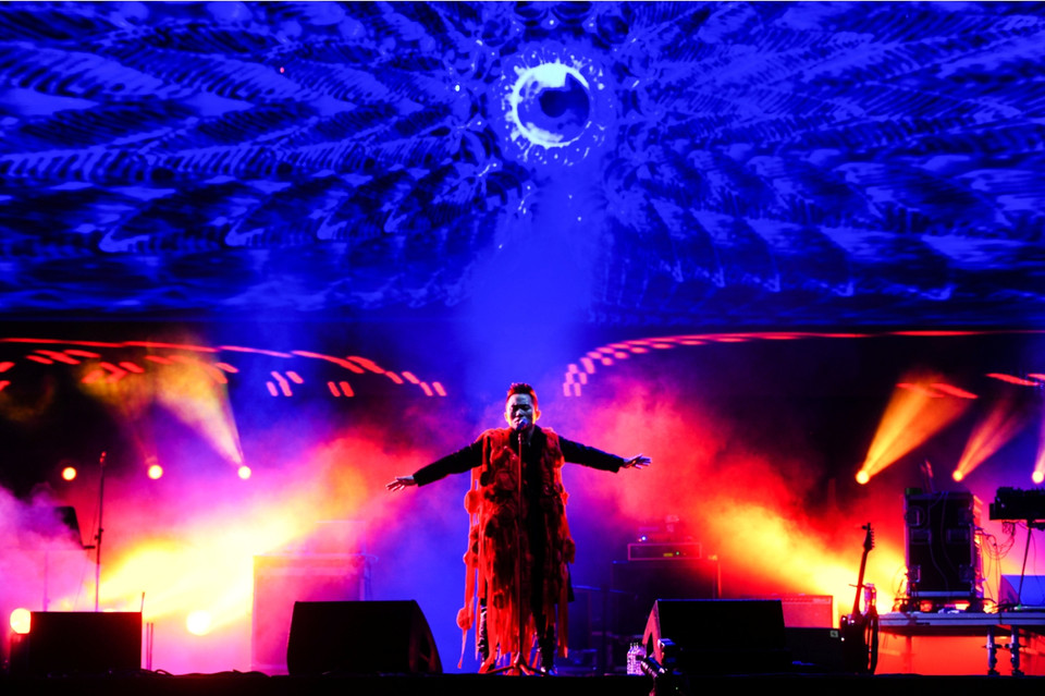 Cùng với Mỹ Linh, Tùng Dương là đại diện thứ của Việt Nam xuất hiện tại Monsoon 2016 để trình làng dự án âm nhạc mới. (Ảnh: Giang Huy)