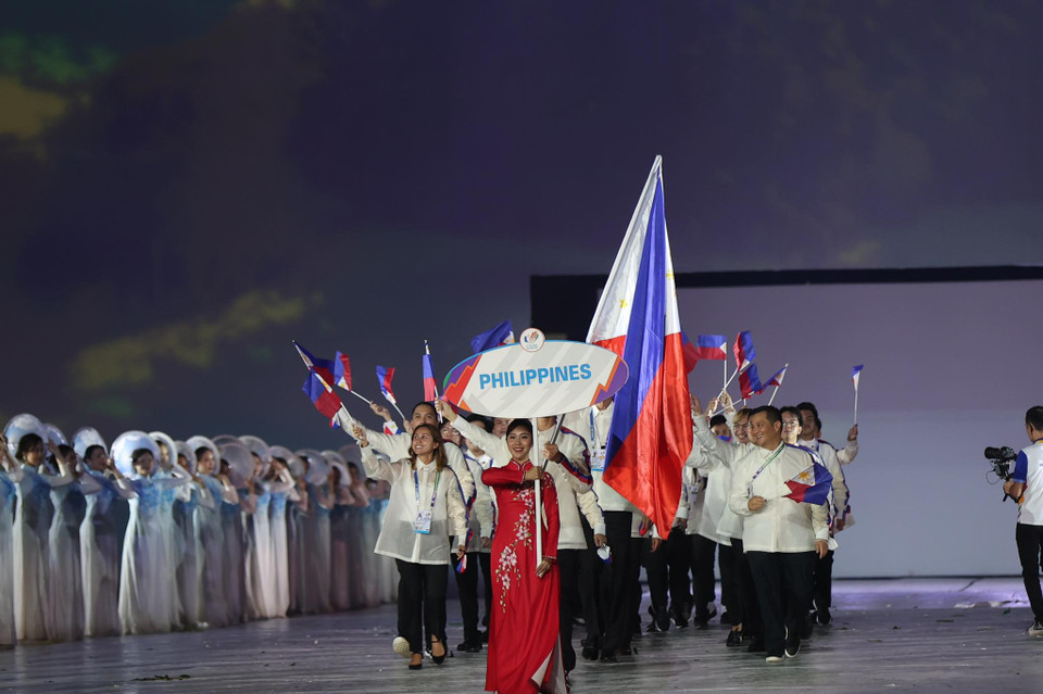Đoàn thể thao Philippines có tổng cộng 425 vận động viên dự thi 39/40 môn. (Ảnh: Minh Sơn/Vietnam+)
