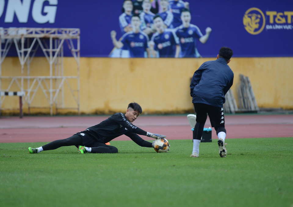 Mục tiêu của Hà Nội FC ở mùa giải mới là bảo vệ thành công chức vô địch trước những thế lực thách thức như Thành phố Hồ Chí Minh. (Ảnh: Nguyên An/Vietnam+)