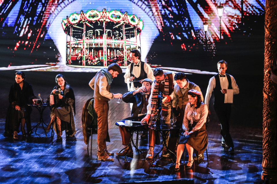 Hiệu quả của phần nhìn được giải quyết một cách tối ưu nhờ yếu tố ánh sáng và kỹ thuật mapping 3D. (Ảnh: Tuấn Đào)