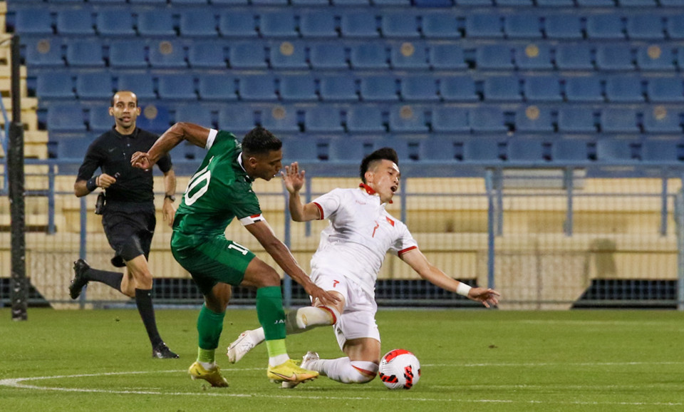 Sau thất bại, U23 Việt Nam chắc chắn cần rút ra bài học và cải thiện nhiều hơn dưới thời huấn luyện viên Philippe Troussier. (Ảnh: VFF)