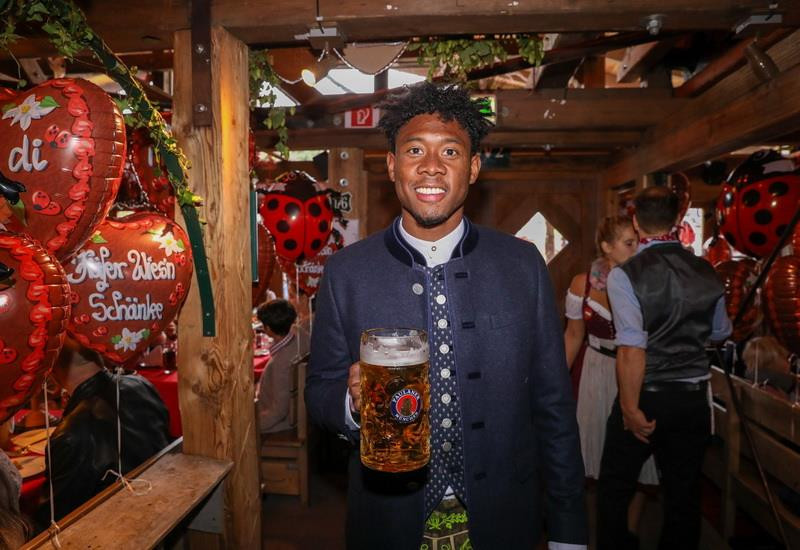 Thâm niên Oktoberfest của Alaba là 11 mùa. Ảnh: Nguồn Fcb.de