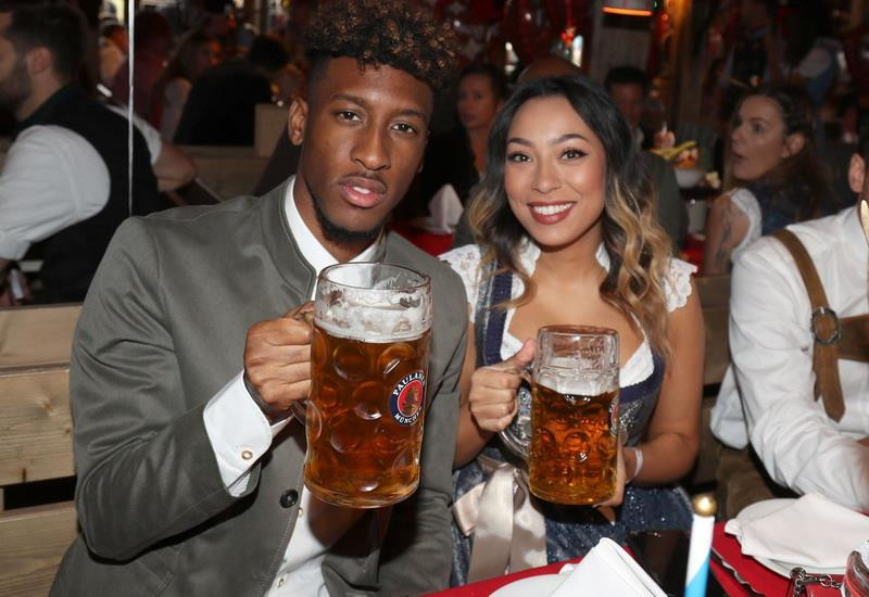 Coman đã có Oktoberfest thứ 5. Ảnh: Nguồn Fcb.de
