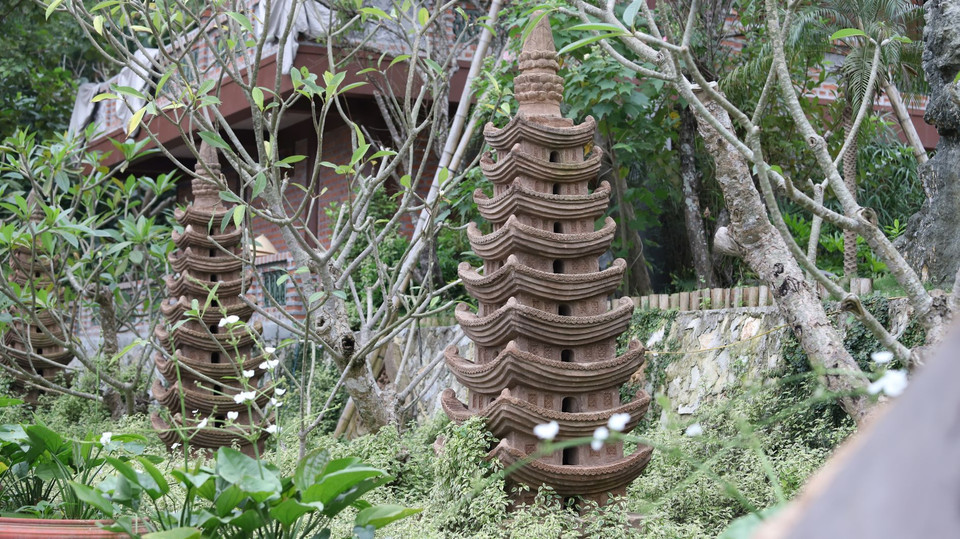 Địa Tạng Phi Lai tự với tâm nguyện phục dựng lại một nơi sinh hoạt tâm linh cho người dân trong vùng, khi hoàn thành nơi đây còn là địa chỉ cho những khóa tu mùa hè giúp con người hiểu và ứng dụng Phật pháp vào trong đời sống để có được sự bình an và hạnh phúc. (Ảnh: Phan Lâm/Vietnam+)