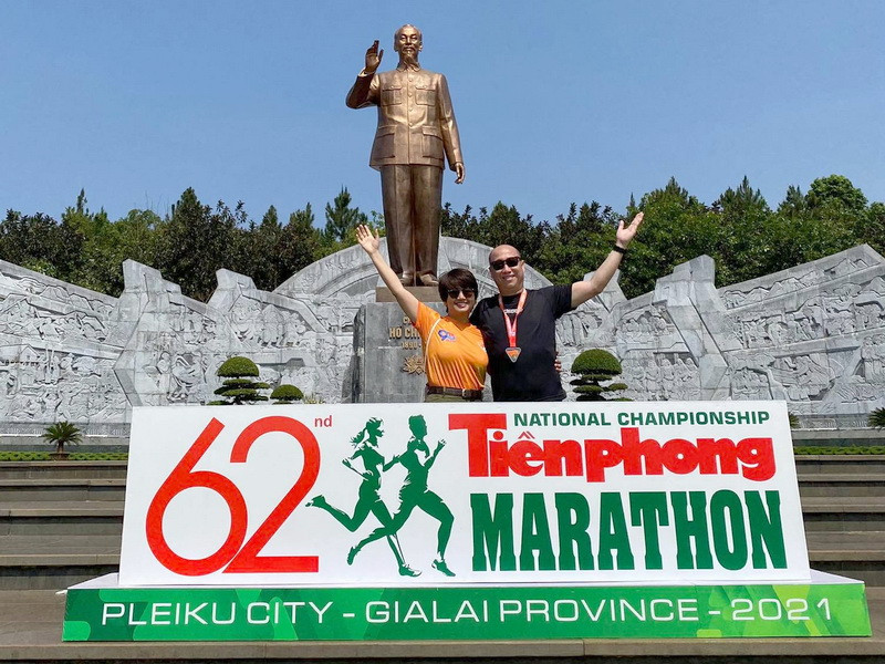 Giải thu hút nhiều "vận động viên" không chuyên.(Ảnh:Vietnam+) Giải thu hút nhiều "vận động viên" không chuyên.(Ảnh:Vietnam+)