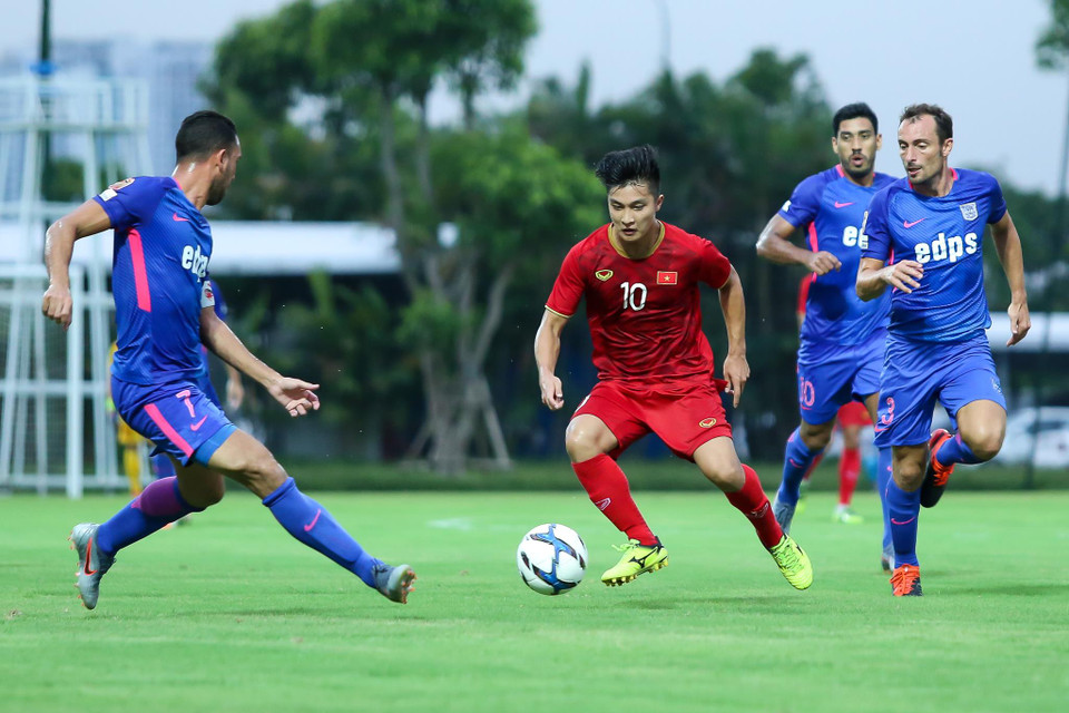 Martin Lo hoàn toàn có thể trở thành nhân tố nổi bật trong lối chơi của U22 Việt Nam bên cạnh Quang Hải để chinh phục chức vô địch SEA Games 30 vào cuối năm nay. (Ảnh: Nguyên An)