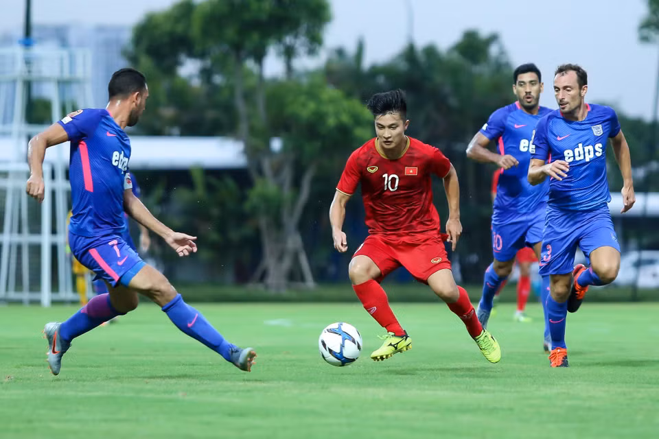 Martin Lo hoàn toàn có thể trở thành nhân tố nổi bật trong lối chơi của U22 Việt Nam bên cạnh Quang Hải để chinh phục chức vô địch SEA Games 30 vào cuối năm nay. (Ảnh: Nguyên An)