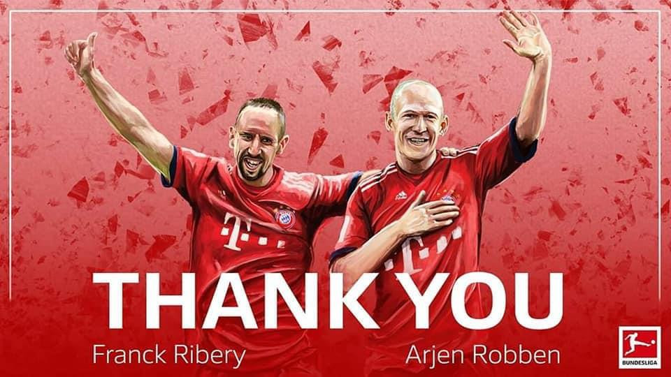 Người hâm mộ sẽ rất nhớ các anh và với fan Bayern các anh đã là huyền thoại của đội bóng