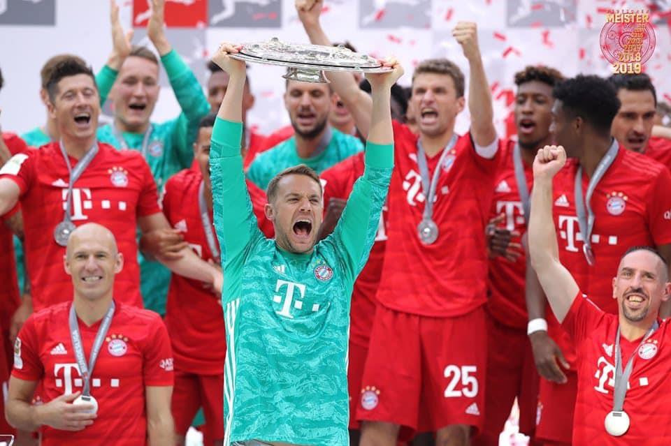 Vô địch lần thứ 7 liên tiếp và lần thứ 29 trong lịch sử câu lạc bộ trong màu áo mới mùa giải 2019/20