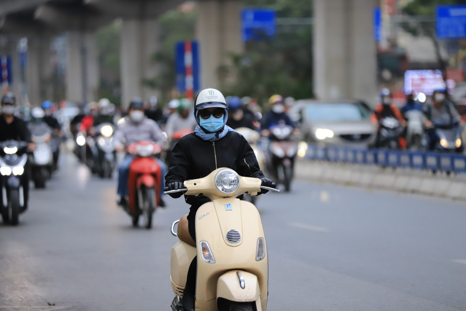 Hôm nay nhiệt độ thấp nhất ở Hà Nội 15-17 độ C, nhiệt độ cao nhất 18-20 độ C. (Ảnh: Hoài Nam/Vietnam+)