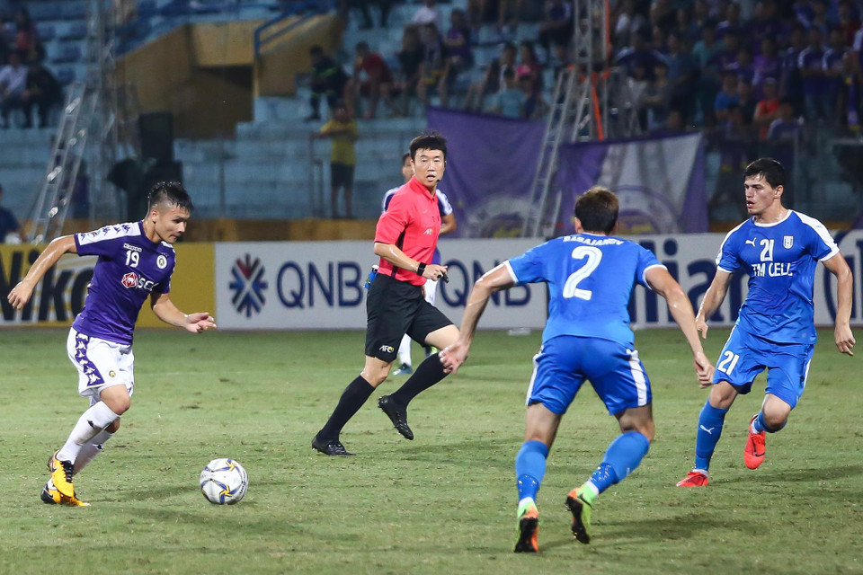 Sau một thời gian dài phong độ chưa ổn định, màn trình diễn tốt vừa qua chắc chắn giúp Quang Hải lấy lại sự tự tin và tiếp tục toả sáng hơn nữa. (Ảnh: Nguyên An)