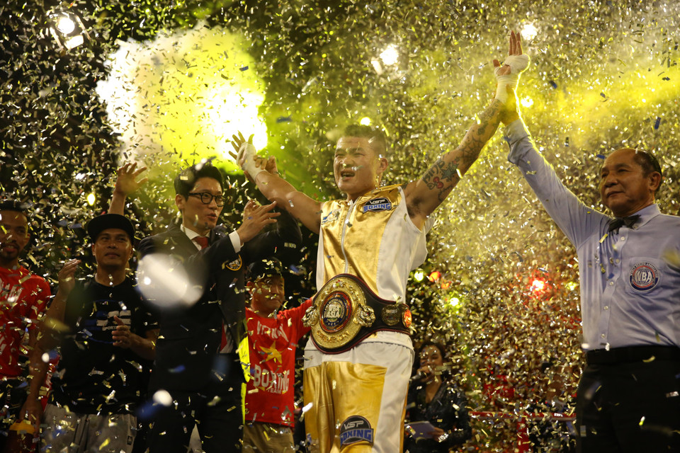 Trương Đình Hoàng là tay đấm Boxing Việt Nam đầu tiên đoạt đai WBA Đông Á. (Ảnh: BTC)