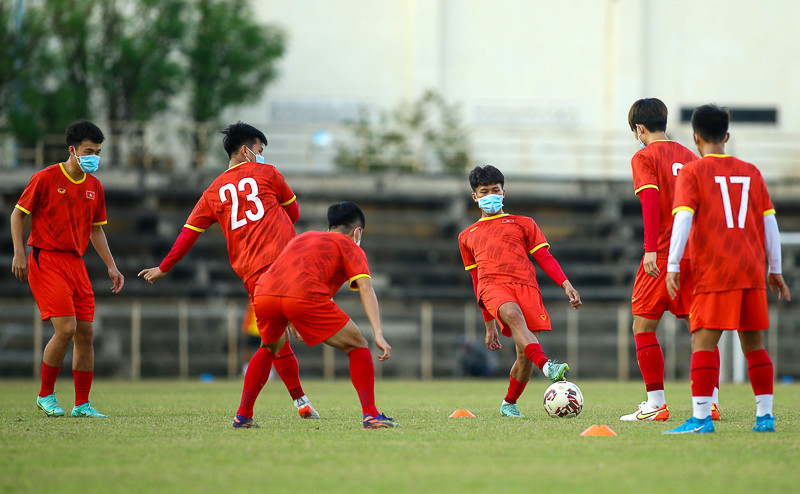 Đội tuyển U23 Việt Nam sẽ đối đầu U23 Timor Leste vào lúc 19 giờ tối nay (24/2) trong khuôn khổ bán kết giải U23 Đông Nam Á 2022. (Ảnh: VFF)