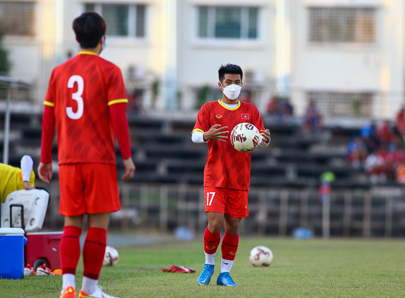 Bốn 'viện binh' gồm Trần Liêm Điều (Nam Định), Võ Nguyên Hoàng (Phố Hiến), Hồ Khắc Lương (Sông Lam Nghệ An) và Đoàn Anh Việt (Sài Gòn), dự kiến hội quân cùng U23 Việt Nam vào sáng nay. (Ảnh: VFF)