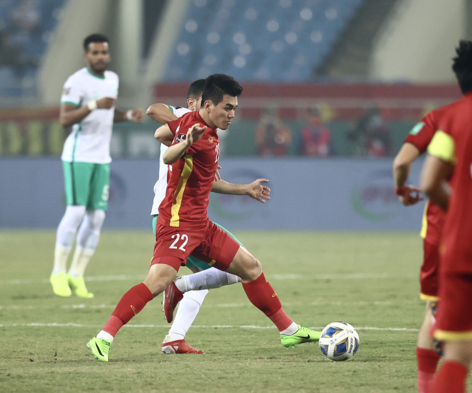 Đội tuyển Việt Nam lần thứ hai thất bại trước Saudi Arabia tại vòng loại thứ ba World Cup 2022 ở trận tái đấu vào tối nay (16/11) trên sân nhà Mỹ Đình. (Ảnh: PV/Vietnam+)