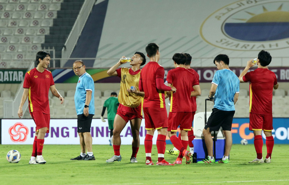 Thời điểm này, huấn luyện viên Park Hang-seo đang có được đội hình tốt nhất có thể sau khi nhiều trụ cột vắng mặt vì chấn thương. (Ảnh: VFF)