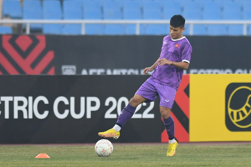 Toàn bộ tuyển thủ Việt Nam đều đang có được thể trạng và tinh thần tốt. (Ảnh: PV/Vietnam+)