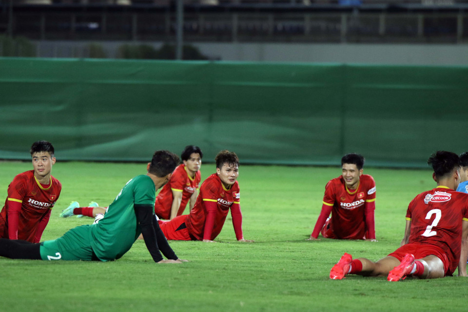 Đội tuyển Việt Nam dự kiến có nhiều xáo trộn ở hai trận tới tại vòng loại thứ ba World Cup trên sân khách. (Ảnh: VFF)