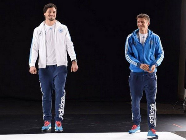 Humel và Muller trong studio. (Nguồn Dfb.de)