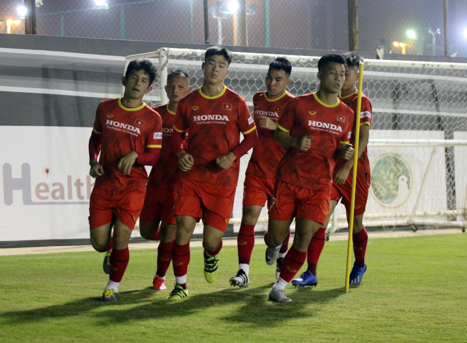 Đoàn quân huấn luyện viên Park Hang-seo chỉ còn ít ngày nữa để chuẩn bị cho trận đấu với chủ nhà Saudi Arabia vào 2/9. (Ảnh: VFF)