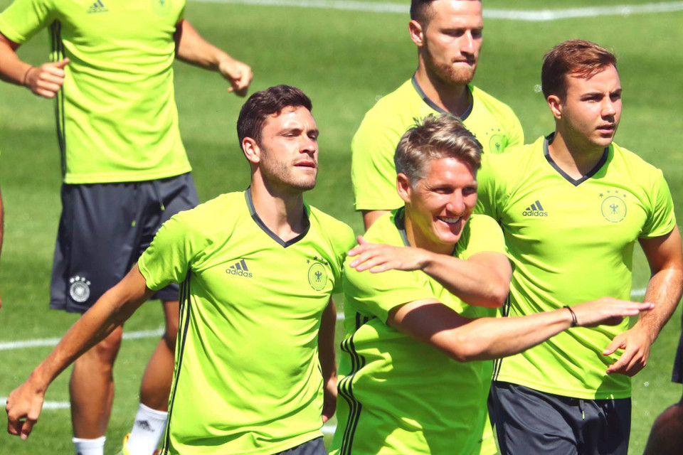 Những cầu thủ Đức rất tự tin trước trận đấu lớn. (Nguồn: DFB.de)