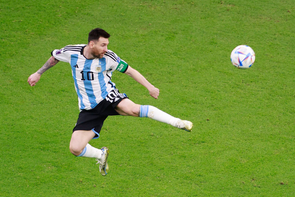 Messi cho rằng World Cup 2022 bây giờ mới bắt đầu với đội tuyển Argentina. (Ảnh: Hải An/Vietnam+)