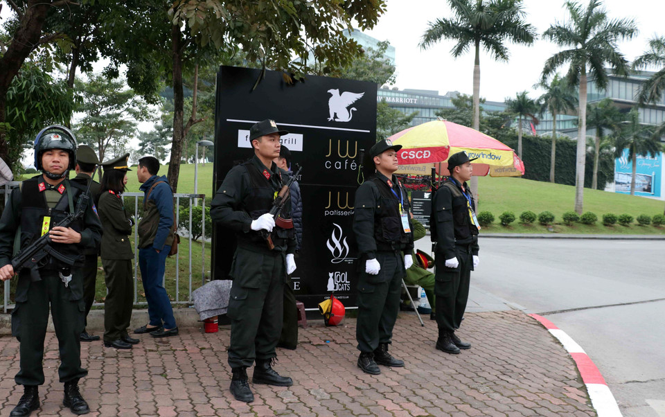 An ninh đóng vai trò then chốt trong khâu tổ chức Hội nghị Thượng đỉnh Mỹ-Triều Tiên lần thứ hai. (Nguồn: Văn Điệp/TTXVN)