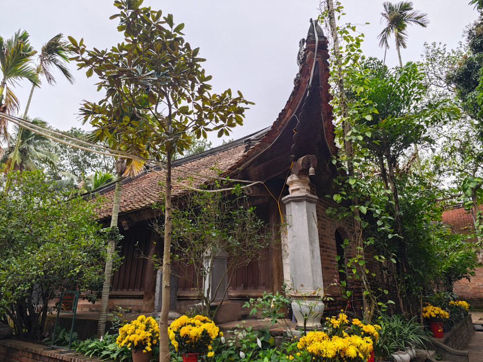 Chùa Vĩnh Nghiêm được coi là chốn tổ của Thiền phái Trúc Lâm, Trường Đại học Phật giáo đầu tiên ở Việt Nam và là trung tâm Phật giáo thời Trần. (Ảnh: Thúy Hà/Vietnam+)