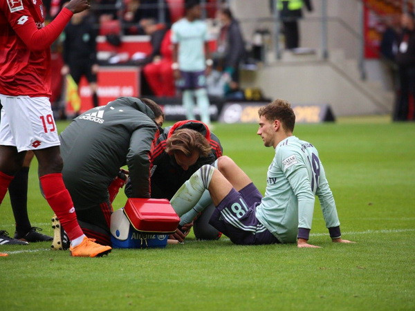 Leon Goretzka nói rằng chấn thương của anh ấy không nghiêm trọng và sẵn sàng cho trận DFB POKAL (Ảnh: Nguồn Fcb.de)
