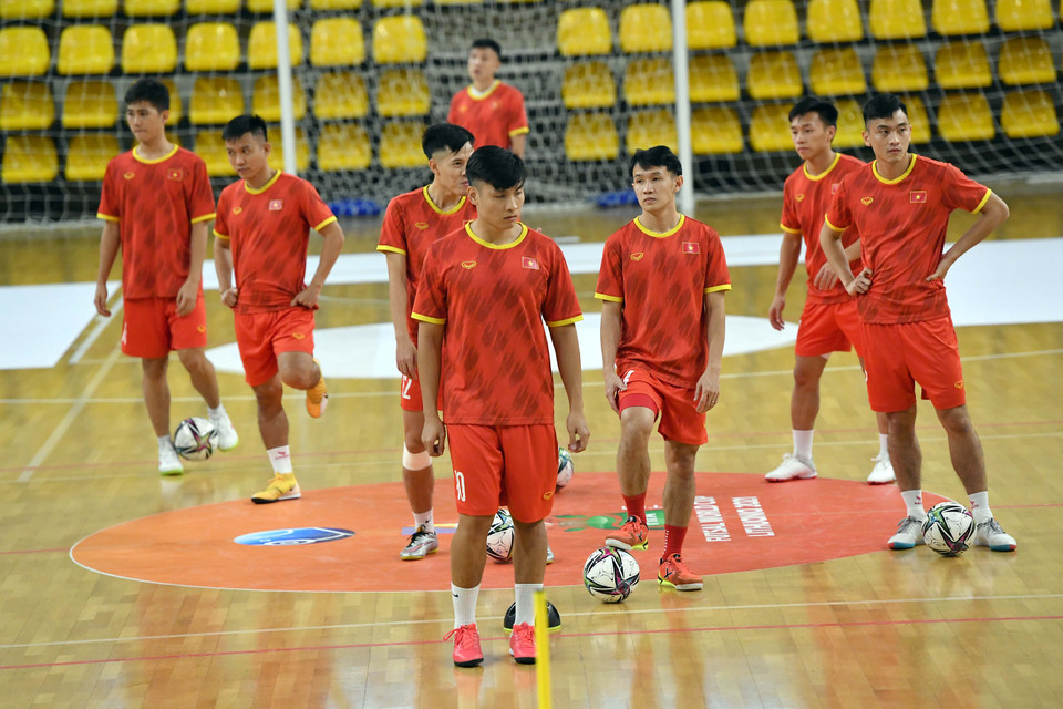 Đội tuyển futsal Việt Nam sẽ gặp Panama tại Litva vào lúc 20 giờ tối mai (16/9) theo giờ Việt Nam. (Ảnh: VFF)