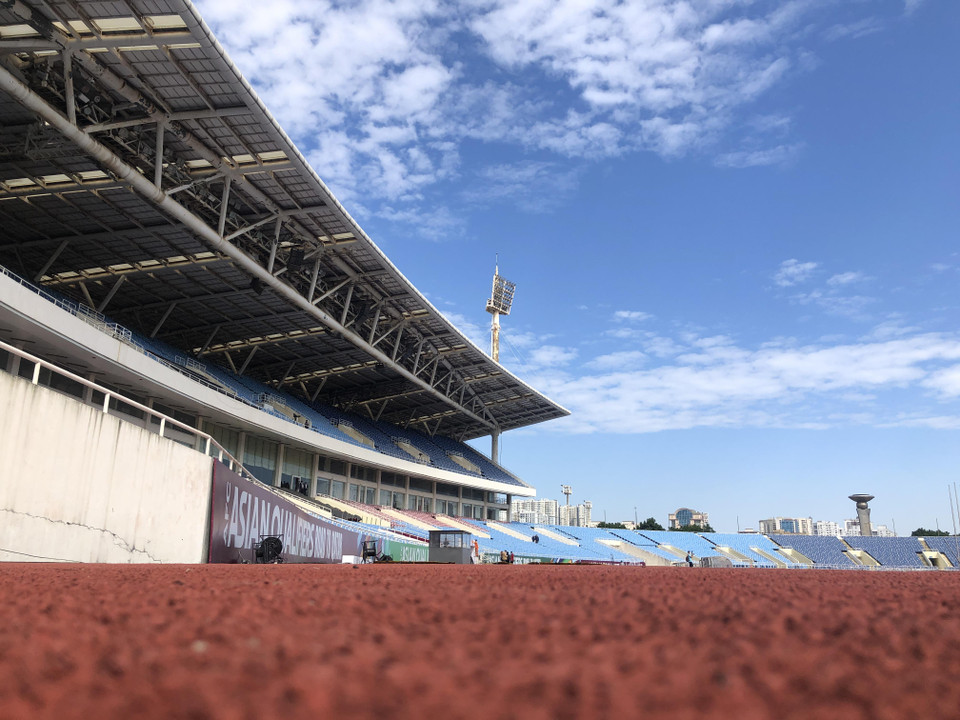 Những nâng cấp vừa qua vẫn có phần chỉ mang tính tạm thời để tổ chức các trận đấu quốc tế của đội tuyển Việt Nam trong tương lai gần. (Ảnh: Hiển Nguyễn/Vietnam+)