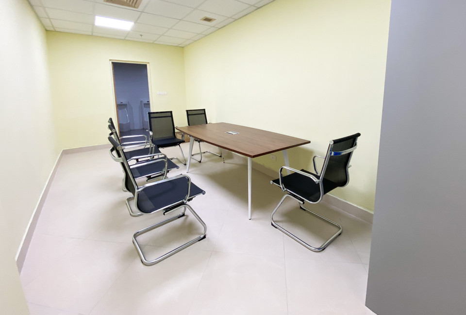 Các phòng chức năng tại sân Mỹ Đình cũng đã được sửa chữa. (Ảnh: Nam Nguyễn/Vietnam+)