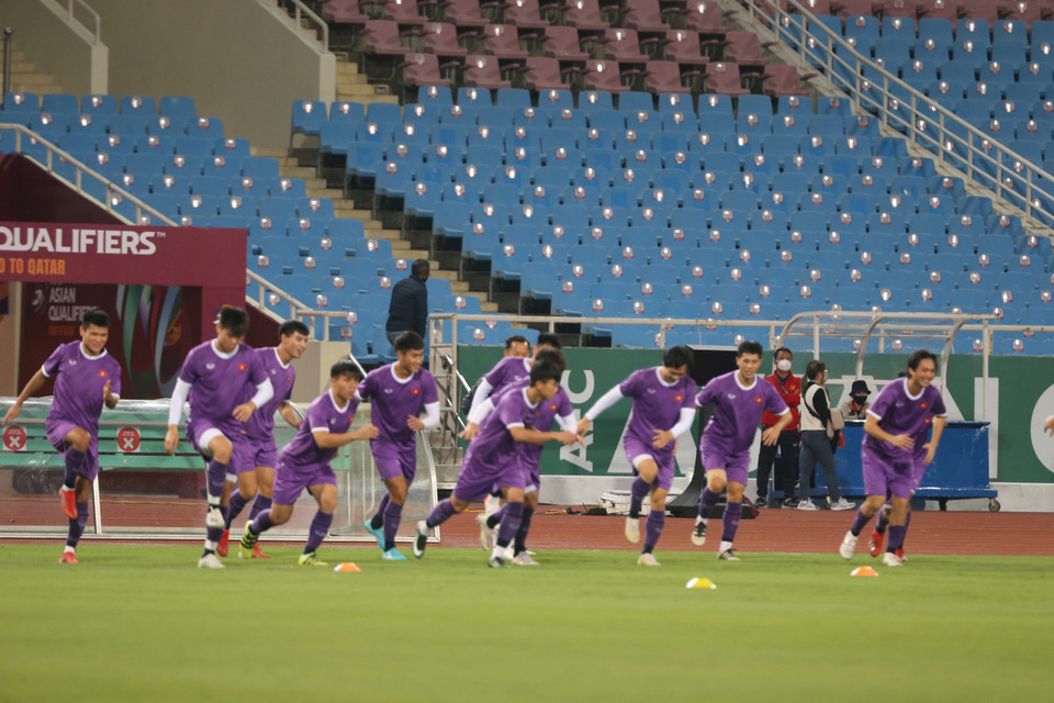 Trận Việt Nam gặp Nhật Bản sẽ diễn ra vào lúc 19 giờ ngày 11/11 tới. (Ảnh: PV/Vietnam+)