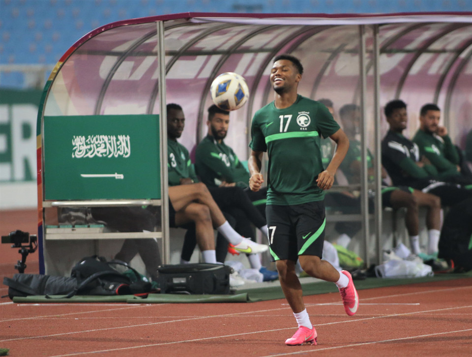 Các cầu thủ cho thấy sự tự tin nhất định trước cuộc đối đầu với đội tuyển Việt Nam. (Ảnh: PV/Vietnam+)