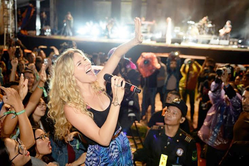 Trong 90 phút, nhưng nữ ca sỹ dòng nhạc Soul/RnB vẫn khiến khán giả 'thòm thèm'... (Ảnh: BTC) 